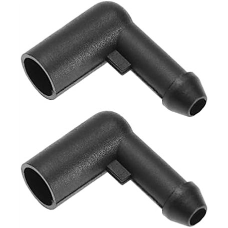 QASULER Connecteur de tuyau de lave-glace de voiture 2 pièces 13171805 13257350 1452941 Compatible avec Vastra H Corsa D Zafira