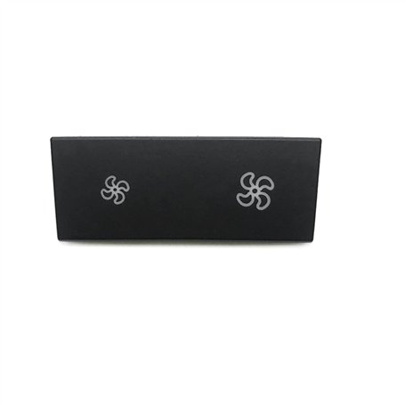 QASULER Bouton de Volume de Ventilation de climatisation de Tableau de Bord