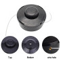WUPEDI Tête de coupe-bordures universelle, lot de 4 têtes de rechange for débroussailleuse à essence, double fil, débroussailleu
