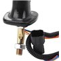 JINFOLI Levier de joystick d'excavatrice 2 pièces 3 boutons poignées de joystick d'excavatrice 6 broches en alliage d'aluminium 