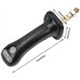 JINFOLI Levier de joystick d'excavatrice 2 pièces 3 boutons poignées de joystick d'excavatrice 6 broches en alliage d'aluminium 