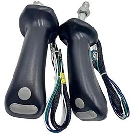 JINFOLI 1 Paire de poignées de Joystick 3 Boutons for Pelle REXROTH Manette de Commande pour excavatrice