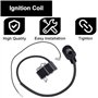 XEDLAMP 4134 400 1301 Bobine d'allumage, for STIHL, BT120 FS120 FS120R FS200 FS200R FS250 FS300 FS350 FR350 BT120C BT121 Débrous