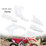 VMXGTF Kit de carénage du Panneau latéral de Garde-Boue Avant et arrière CRF450, Accessoires de Moto for CRF 450 2022 Dirt Pit B