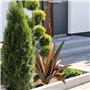 tequila - Sculpture rustique en métal - Décoration de jardin - 35 cm