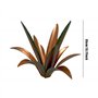 Pesoncarl Ornements de jardin, tequila - Sculpture rustique en métal - Décoration de jardin - 35 cm