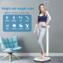 LSHFYV Balance médicale Professionnelle, Balance de Taille et de Poids à ultrasons avec écran LCD, Balance de pesée de Haute pré