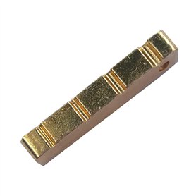 Sillet de chevalet à fente pour guitare basse Fender Jazz à 4 cordes