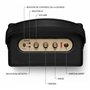 Marshall Kilburn III Bluetooth Enceinte Portable avec Plus de 50 h d’autonomie - Noir et Laiton