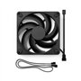 Ventilateur PC - FRACTAL DESIGN - Momentum 14 - FDB - Contrôle PWM - Pales balayées qui réduit le bruit - Noir