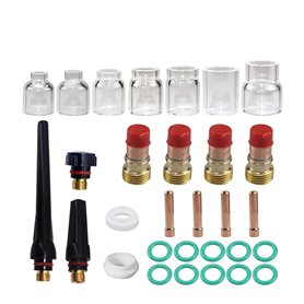 Lot de 30 accessoires for torche de soudage TIG