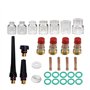 Lot de 30 accessoires for torche de soudage TIG