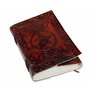 18 Cm Bloc-notes Pentagramme Carnet Cahier Feuilles Leather journal Intime avec étoile Couverture Cuir Fait à la Main Celtique V