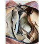 Sac à dos en cuir véritable pour homme - Vintage - Sac à dos multi-poches - Sac à dos de voyage décontracté - Marron - Taille XL