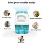 Déshumidificateur De 1200 Ml, Déshumidificateur De Sous-sol, Déshumidification Avec Veilleuse Deux En Un, Petit Déshumidificateu
