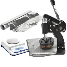 forplubossmmp Échantillonneur Tissu Pressé À La Main De 100 Cm²