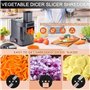RâPe | Coupe-LéGumes Automatique 100W Hachoir à LéGumes Et Fruits
