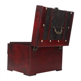 Leopacat BoîTe à Bijoux En Bois