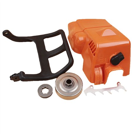 MUEOSI Kit de griffe d'abattage de jante de tambour d'embrayage de poignée de frein de capot de moteur supérieur