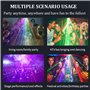 HpLNDas Lumières De FêTe DJ, Effets De ScèNe RSBW 27 Faisceaux avec DMX, Activation Sonore, Stroboscope, Modes UV Et Motifs, TéL