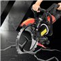 pedenencelia Scie À Béton Toroïdale Améliorée | Scie Circulaire 8980 W | Coupe À 90° sans Angle Mort | Pompe À Eau Anti-Poussièr