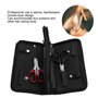 Sac de transport pour outils de coiffure, étui pour porte-coiffure, pochette pour ciseaux, sac de rangement pour outils de coiff