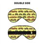 Green Fields Masque doux pour les yeux Motif machine agricole Idéal pour le voyage/le bureau/le yoga/la sieste