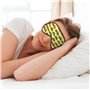 Green Fields Masque doux pour les yeux Motif machine agricole Idéal pour le voyage/le bureau/le yoga/la sieste