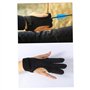Cunlvyyds Gants de tir à l'arc Trois Gants de Protection des Doigts Arc en Cuir avec Gardiens pour Les Jeunes Adultes débutants 