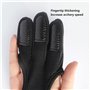 Cunlvyyds Gants de tir à l'arc Trois Gants de Protection des Doigts Arc en Cuir avec Gardiens pour Les Jeunes Adultes débutants 