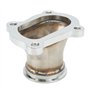 Bride de Turbocompresseur CT26 avec Collier de Serrage en V – Sortie 2,5 Pouces – 4 Boulons – Acier Inoxydable – Forte étanchéit
