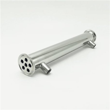 LEFTART 1.5 "Hauteur 300mm intérieur 6 Tubes 304 en Acier Inoxydable