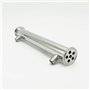 LEFTART 1.5 "Hauteur 300mm intérieur 6 Tubes 304 en Acier Inoxydable, for Accessoires de Tubes Ronds de plomberie Domestique