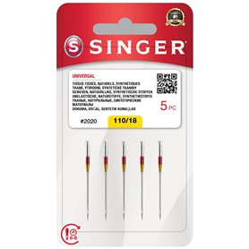 VSM Singer Lot de 5 aiguilles pour machine à coudre 2020 (110/18)