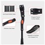 Yofab Bequille Velo pour Velo de Ville EB 80 Pro 2015, Vélo Alliage D'aluminium Réglables La Bequille de Est Munie de Pieds in C