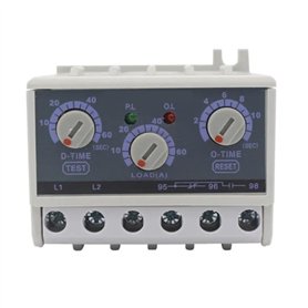Relais de surcharge électronique à inductance 5-60 A Relais de protection contre la perte de phase Délai de déclenchement de dém
