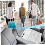 Extension de siège d'avion pour enfants lit d'avion pour tout-petit, extension de siège d'avion en tout-petit portable de 31x17 