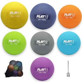 SHOP PLAY 9 Balles lestées pliométriques pour baseball | Médecine ball lesté doux pour baseball