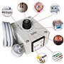 MASUNN 4000W Contrôleur De Tension Variable C.A. 220V pour Variateur De Température Moteur À Vitesse du Ventilateur