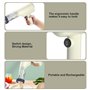 Heidouse Maker de pâtes électriques 12x8 1500mAh Machine de Fabricants de Nouilles ergonomiques avec 6 Outils de Cuisine à Main 