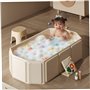 baignoire de bébé pvc pvc avec 5 boules océaniques