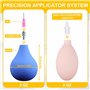 Qivine 152 Pièces Outils et Fournitures de Poterie, Bouteilles Applicatrices de Précision en Céramique avec Embout pour Glaçures