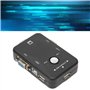 Commutateur KVM USB 2.0, Commutateur KVM USB 2 Ports 1920x1440 Commutateur KVM Double Moniteur 2 Ports pour WIN95 98 98SE 2000 M