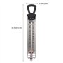 Jauge de Température ℉/℃ Thermomètre à Bonbons à Double échelle Thermomètre à Sucre Suspendu pour la Cu