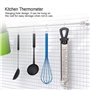 Thermomètre à Confiture, Jauge de Température ℉/℃ Thermomètre à Bonbons à Double échelle Thermomètre à Sucre Suspendu pour la Cu