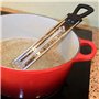 Thermomètre à Confiture, Jauge de Température ℉/℃ Thermomètre à Bonbons à Double échelle Thermomètre à Sucre Suspendu pour la Cu