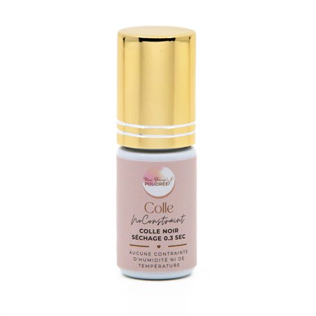 NoConstraint Colle Noir à Extension de Cils pour Professionnels - Colle Faux Cils Séchage Ultra Rapide (0