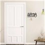 gszfsm001 Porte-clés en Métal Créatif Halloween avec 5 Crochets Iron Art Mural Adhésif Cintre Organisateur Chapeau Porte-Serviet