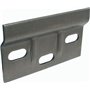 Cintres pour plaque murale en acier pour armoire penderie. Lot de 10. D027.