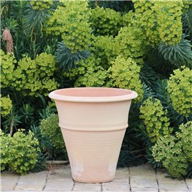 Jardinière en Terre Cuite Artisanale en céramique Palatina | Pot de Fleurs/jardinière | résistant au Gel et aux intempéries | H